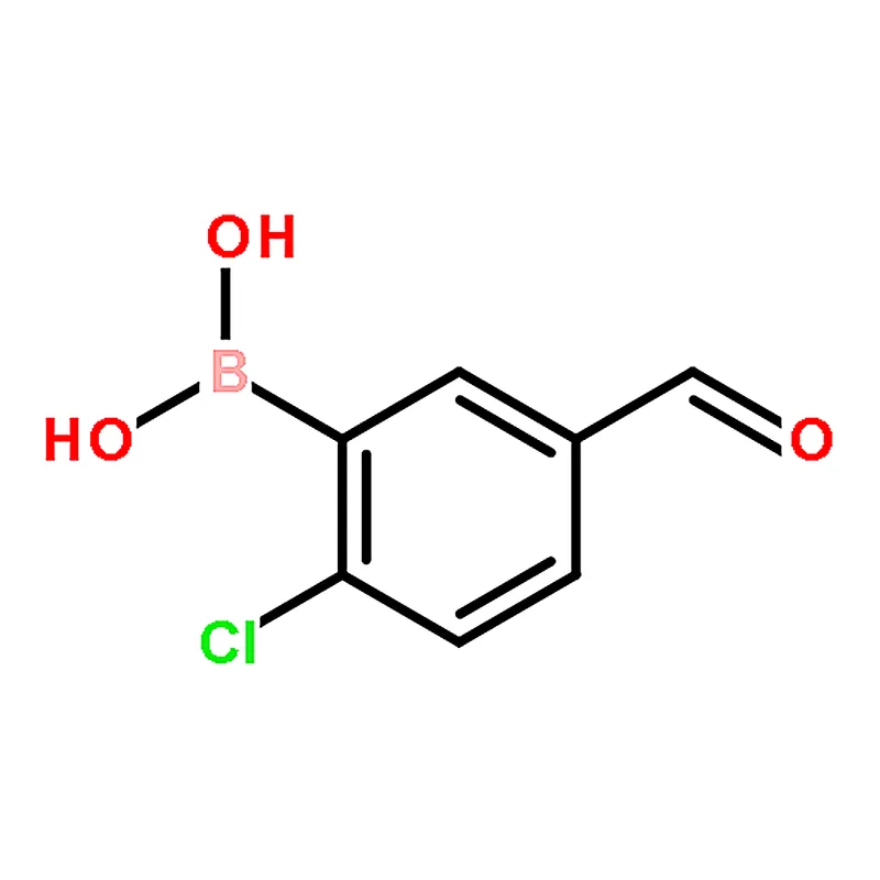 RHAWN (2-Chloro-5-formylphenyl)boronic acid