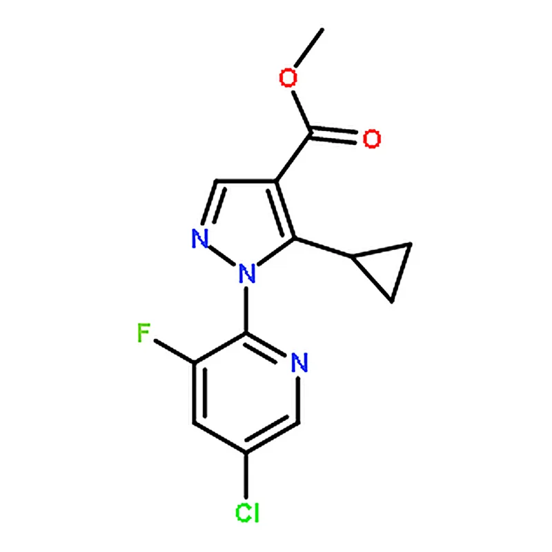 RHAWN Methyl 1-(5-chloro-3-fluoropyridin-2-yl)-5-cyclopropyl-1H-pyrazole-4-carboxylate