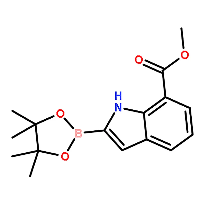 RHAWN Methyl 2-(4,4,5,5-tetramethyl-1,3,2-dioxaborolan-2-yl)-1H-indole-7-carboxylate