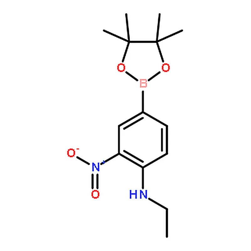 RHAWN N-Ethyl-2-nitro-4-(4,4,5,5-tetramethyl-1,3,2-dioxaborolan-2-yl)aniline
