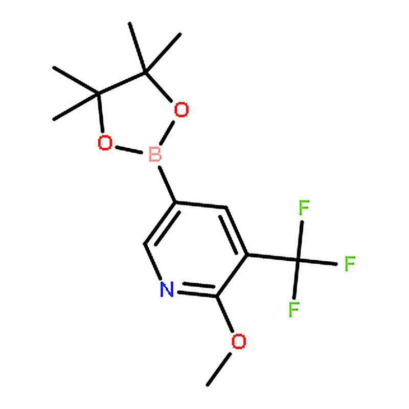 RHAWN 2-Methoxy-3-(trifluoromethyl)pyridine-5-boronic Acid Pinacol Ester
