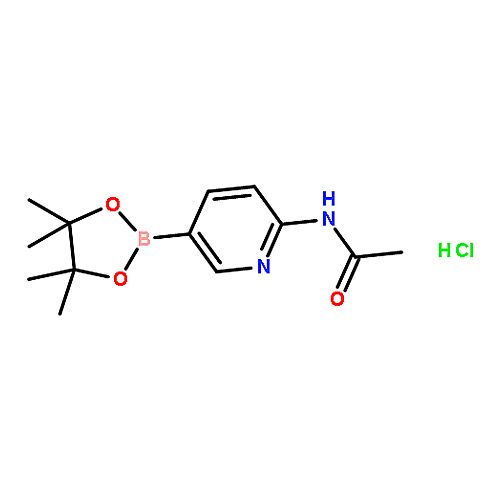 RHAWN N-(5-(4,4,5,5-Tetramethyl-1,3,2-dioxaborolan-2-yl)pyridin-2-yl)acetamide hydrochloride