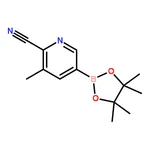 RHAWN 3-Methyl-5-(4,4,5,5-tetramethyl-1,3,2-dioxaborolan-2-yl)picolinonitrile