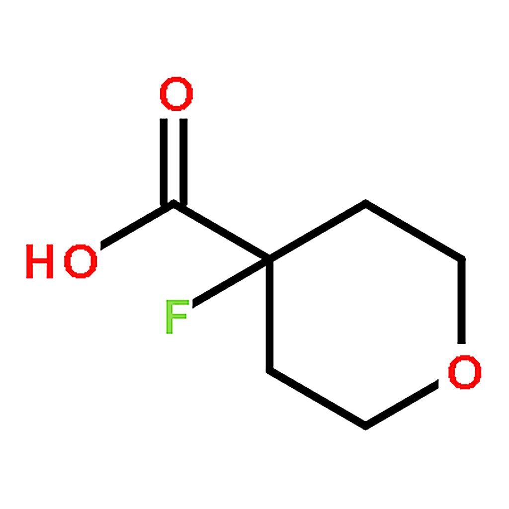 RHAWN 4-Fluorotetrahydro-2H-pyran-4-carboxylic acid