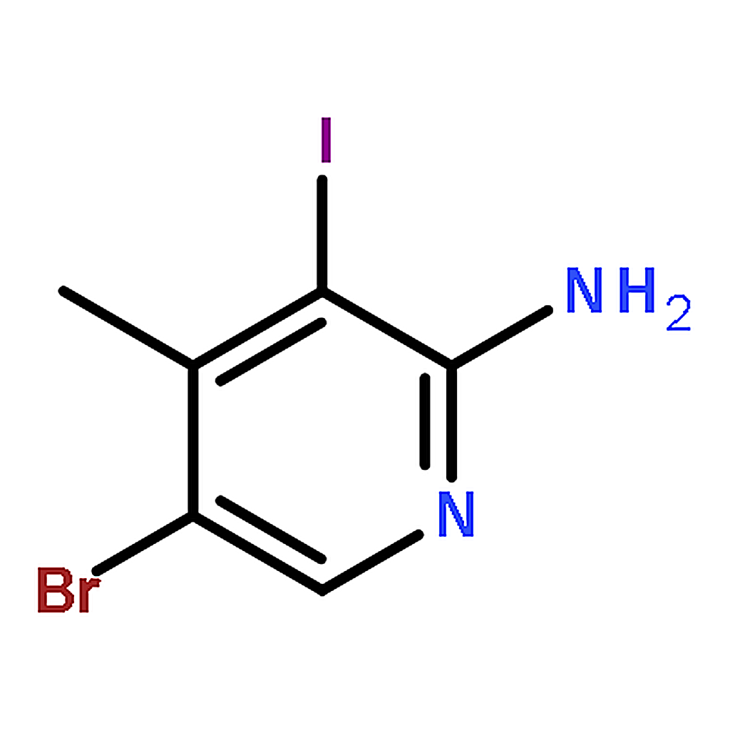 RHAWN 5-Bromo-3-iodo-4-methylpyridin-2-amine