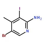 RHAWN 5-Bromo-3-iodo-4-methylpyridin-2-amine