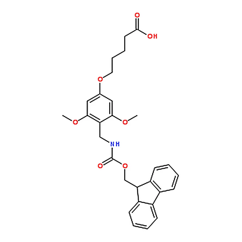 RHAWN 5-(4-(((((9H-Fluoren-9-yl)methoxy)carbonyl)amino)methyl)-3,5-dimethoxyphenoxy)pentanoic acid