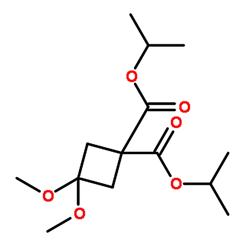 RHAWN Diisopropyl 3,3-dimethoxycyclobutane-1,1-dicarboxylate
