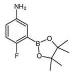 RHAWN 4-fluoro-3-(4,4,5,5-tetramethyl-1,3,2-dioxaborolan-2-yl)aniline