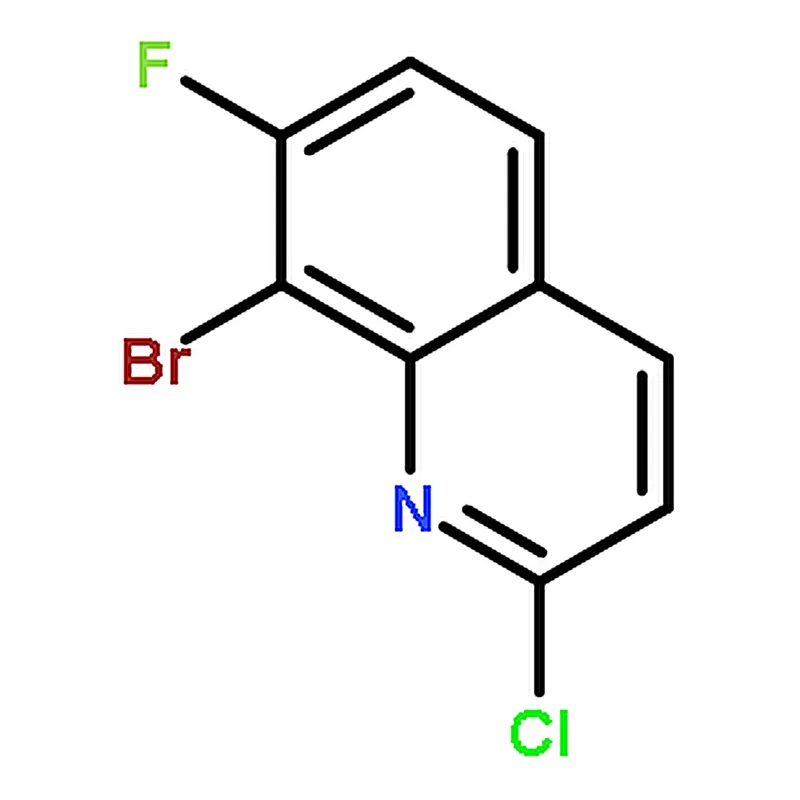 RHAWN 8-Bromo-2-chloro-7-fluoroquinoline