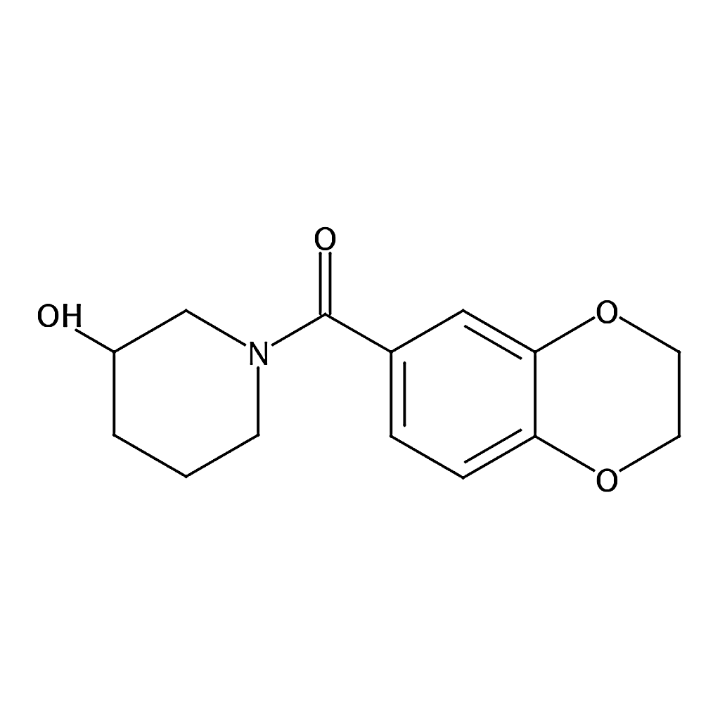RHAWN (2,3-Dihydrobenzo[b][1,4]dioxin-6-yl)(3-hydroxypiperidin-1-yl)methanone