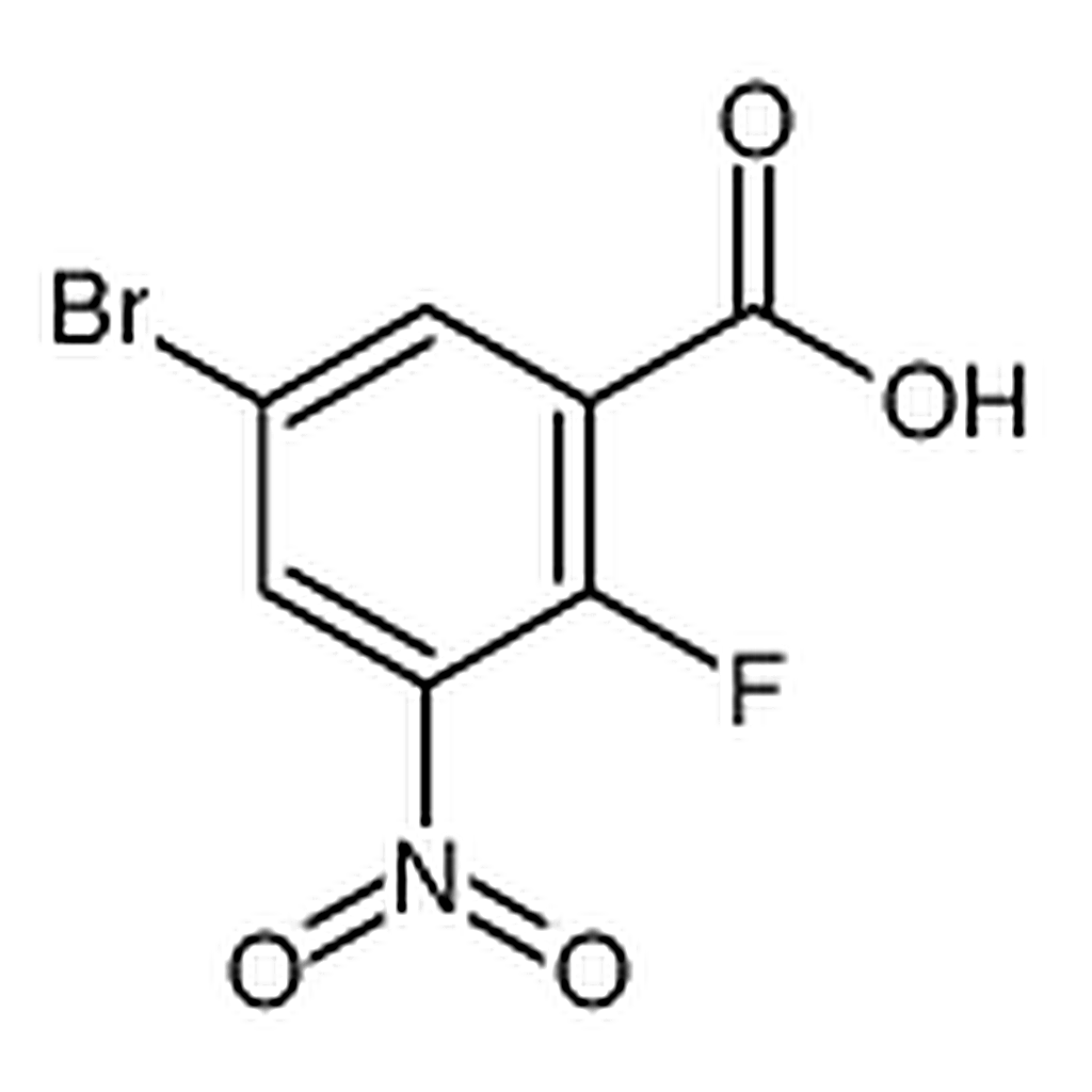RHAWN 5-Bromo-2-fluoro-3-nitrobenzoic acid