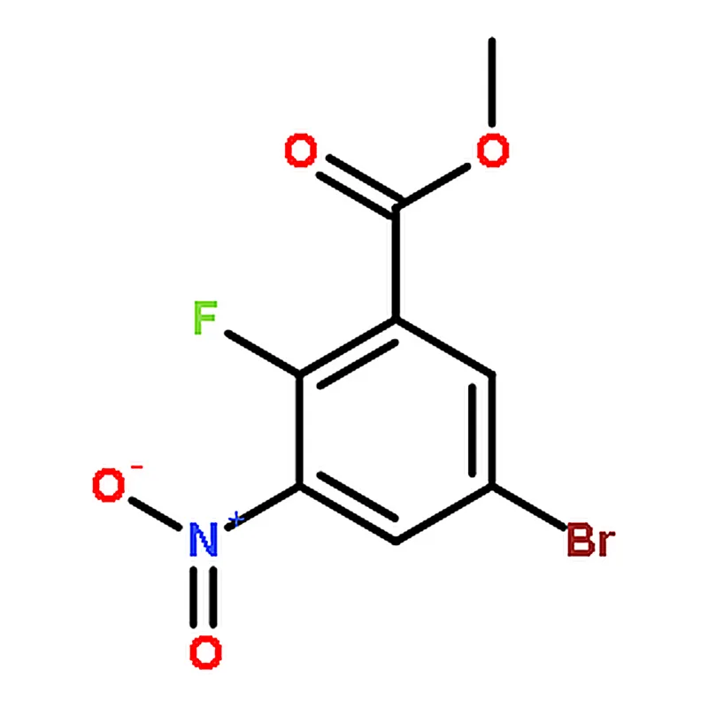 RHAWN Methyl 5-bromo-2-fluoro-3-nitrobenzoate