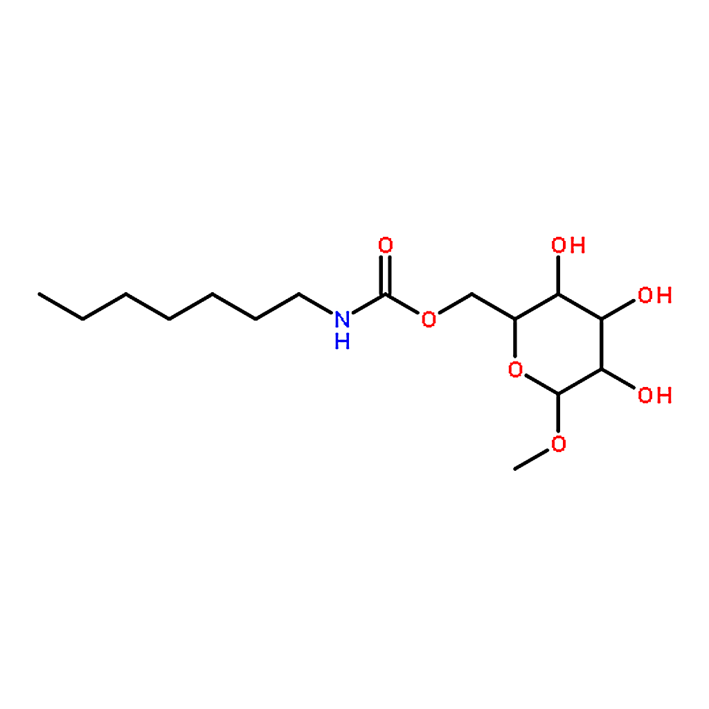 RHAWN Methyl 6-O-(N-heptylcarbamoyl)--D-glucopyranoside