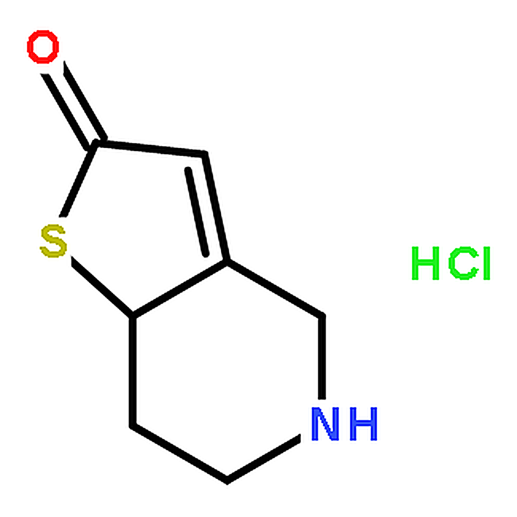 RHAWN 5,6,7,7a-Tetrahydrothieno[3,2-c]pyridine-2(4H)-one hydrochloride