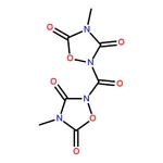 RHAWN 2,2'-Carbonylbis(3,5-dioxo-4-methyl-1,2,4-oxadiazolidine)
