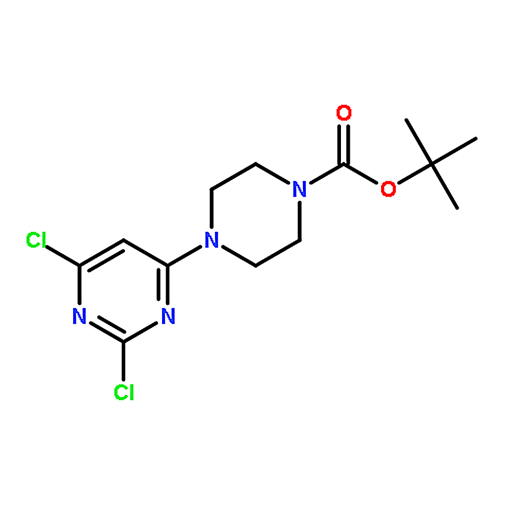 RHAWN tert-Butyl 4-(2,6-dichloropyrimidin-4-yl)piperazine-1-carboxylate
