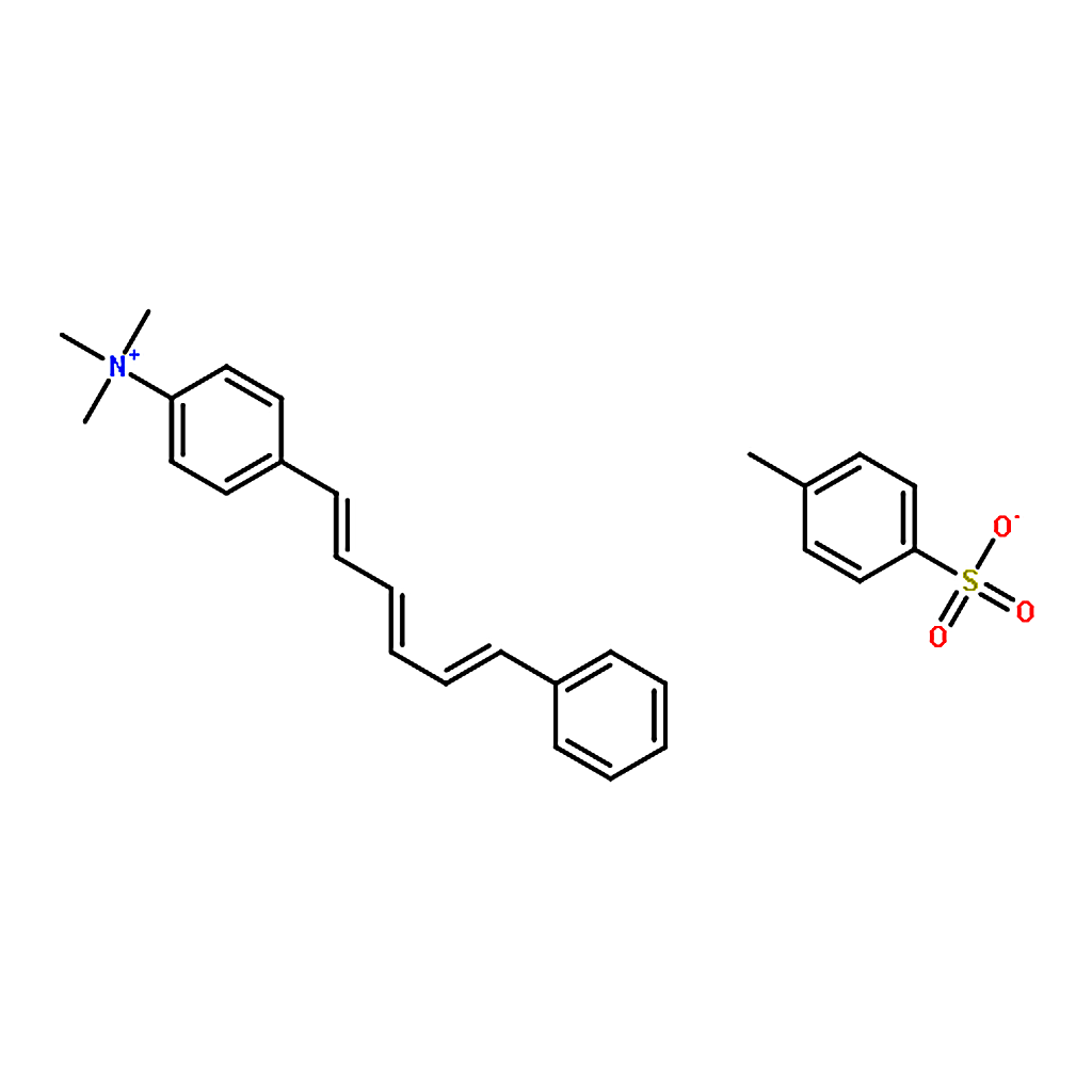 RHAWN N,N,N-Trimethyl-4-(6-phenyl-1,3,5-hexatrien-1-yl)phenylammonium p-toluenesulfonate