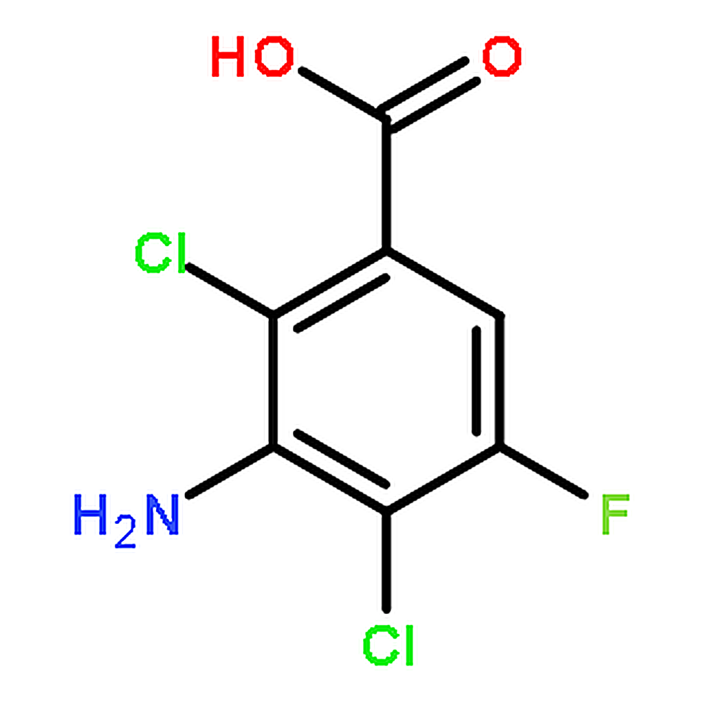 RHAWN 3-Amino-2,4-dichloro-5-fluorobenzoic acid