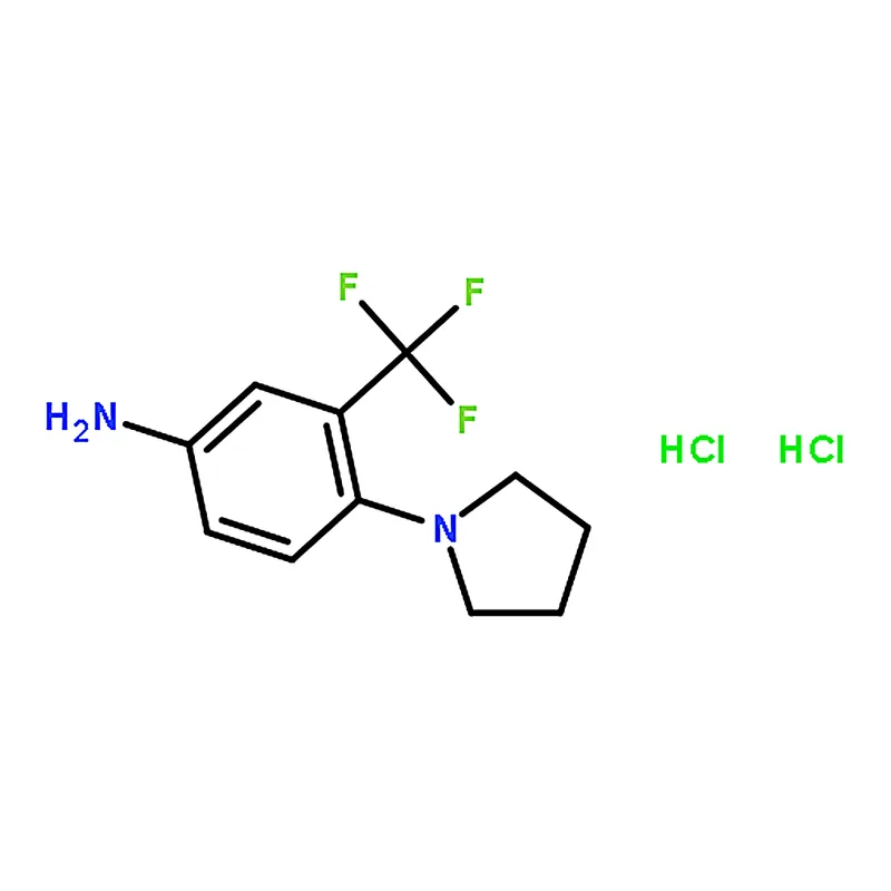 RHAWN 4-(Pyrrolidin-1-yl)-3-(trifluoromethyl)aniline dihydrochloride