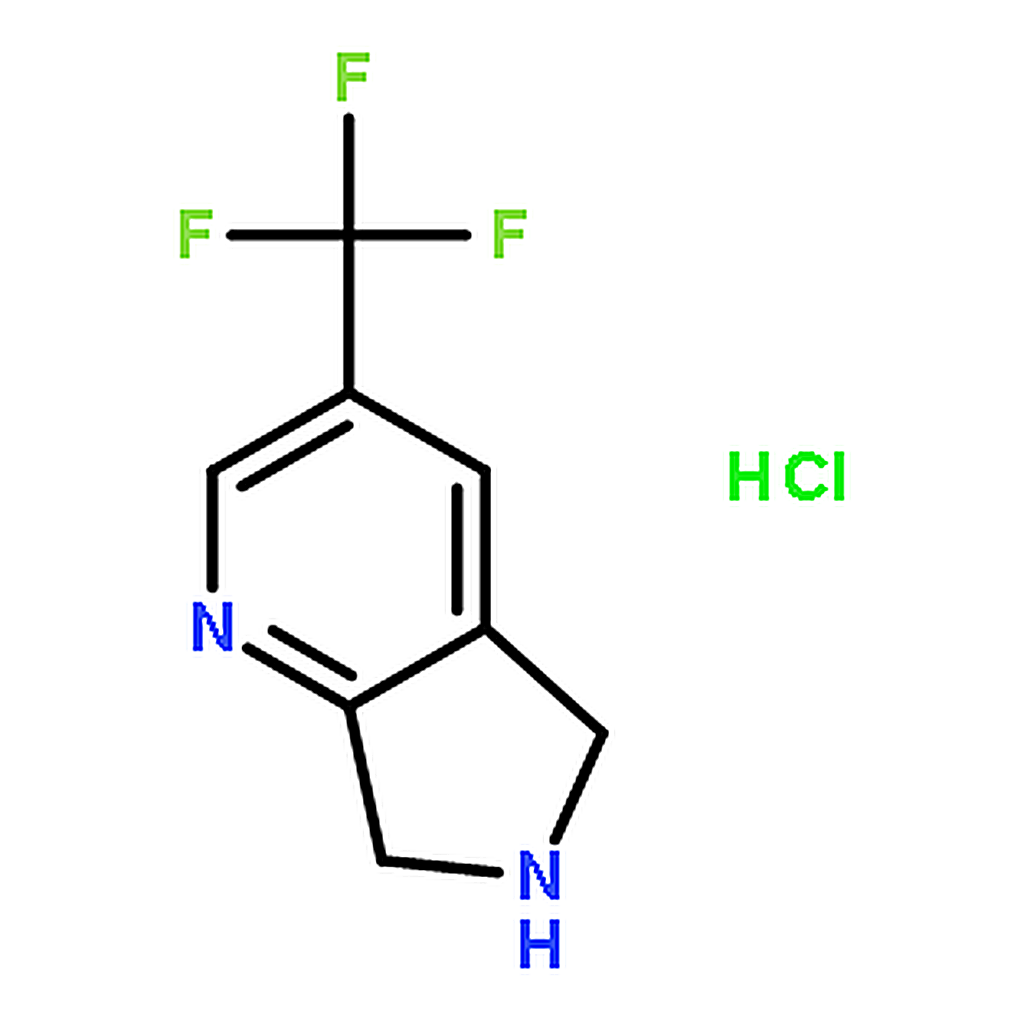 RHAWN 3-(Trifluoromethyl)-6,7-dihydro-5H-pyrrolo[3,4-b]pyridine hydrochloride