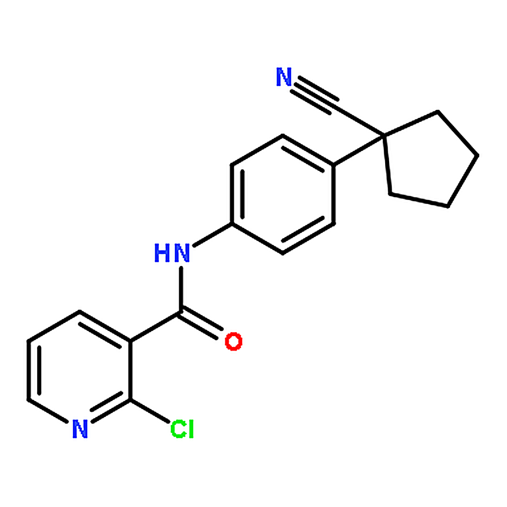 RHAWN 2-Chloro-N-(4-(1-cyanocyclopentyl)phenyl)nicotinamide