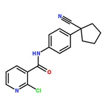 RHAWN 2-Chloro-N-(4-(1-cyanocyclopentyl)phenyl)nicotinamide