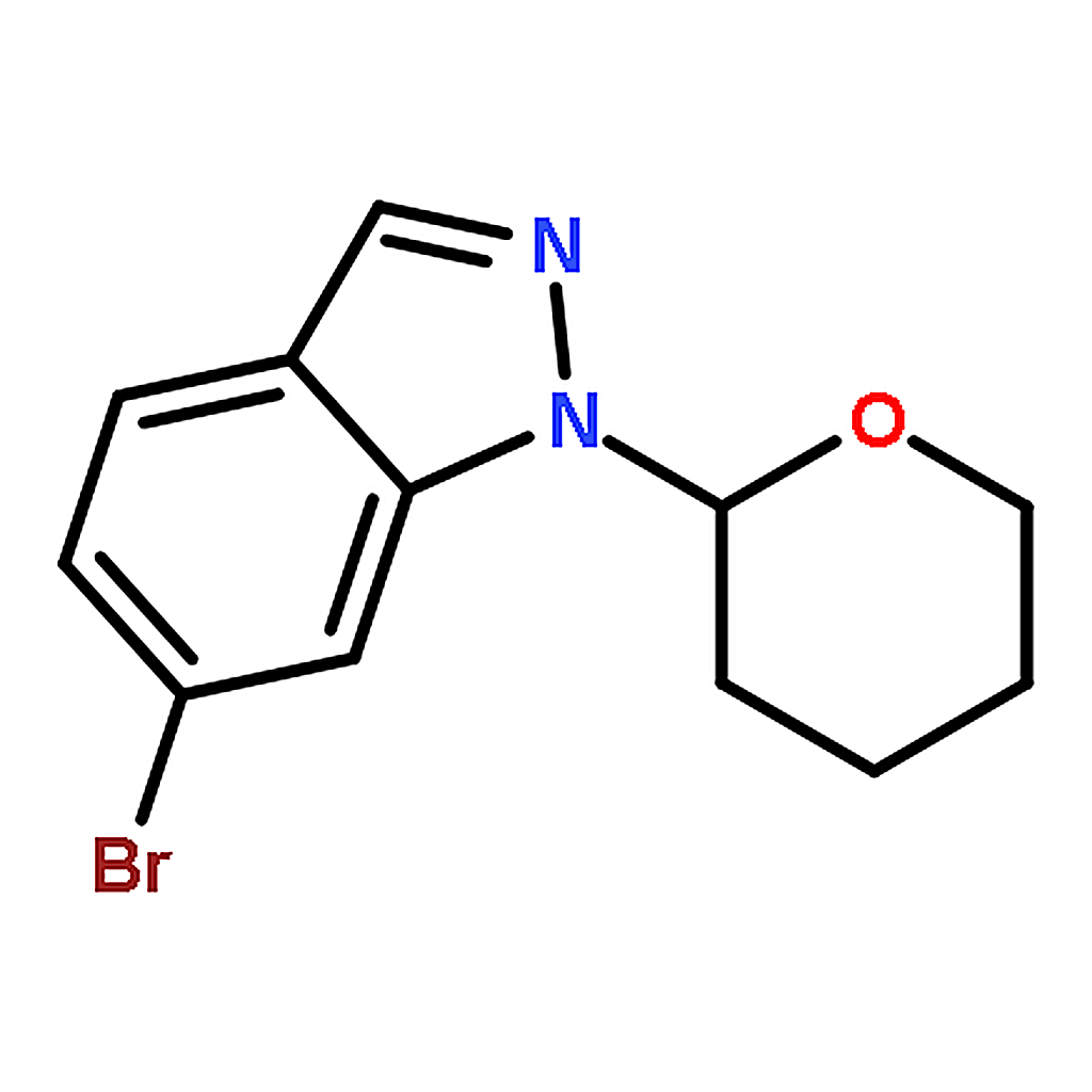 RHAWN 6-Bromo-1-(tetrahydro-2H-pyran-2-yl)-1H-indazole
