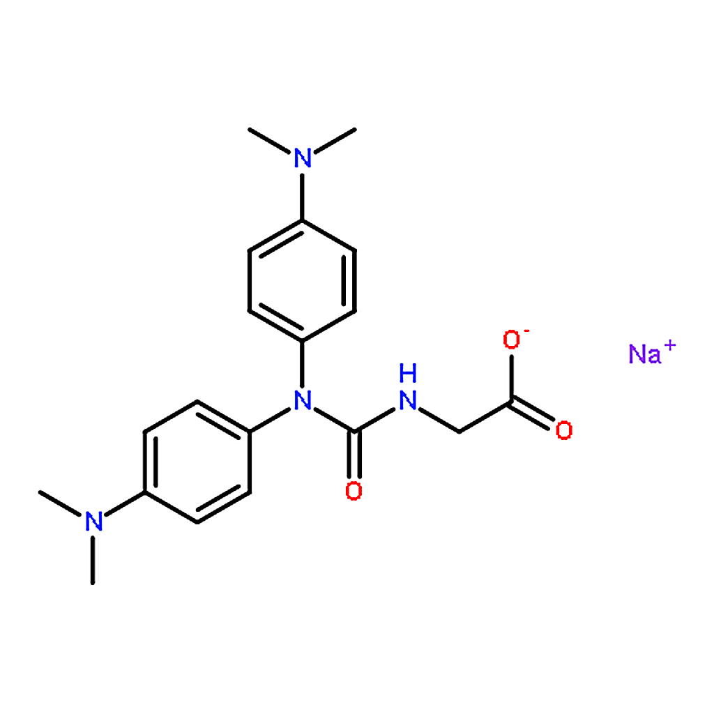 RHAWN Sodium 2-(3,3-bis(4-(dimethylamino)phenyl)ureido)acetate