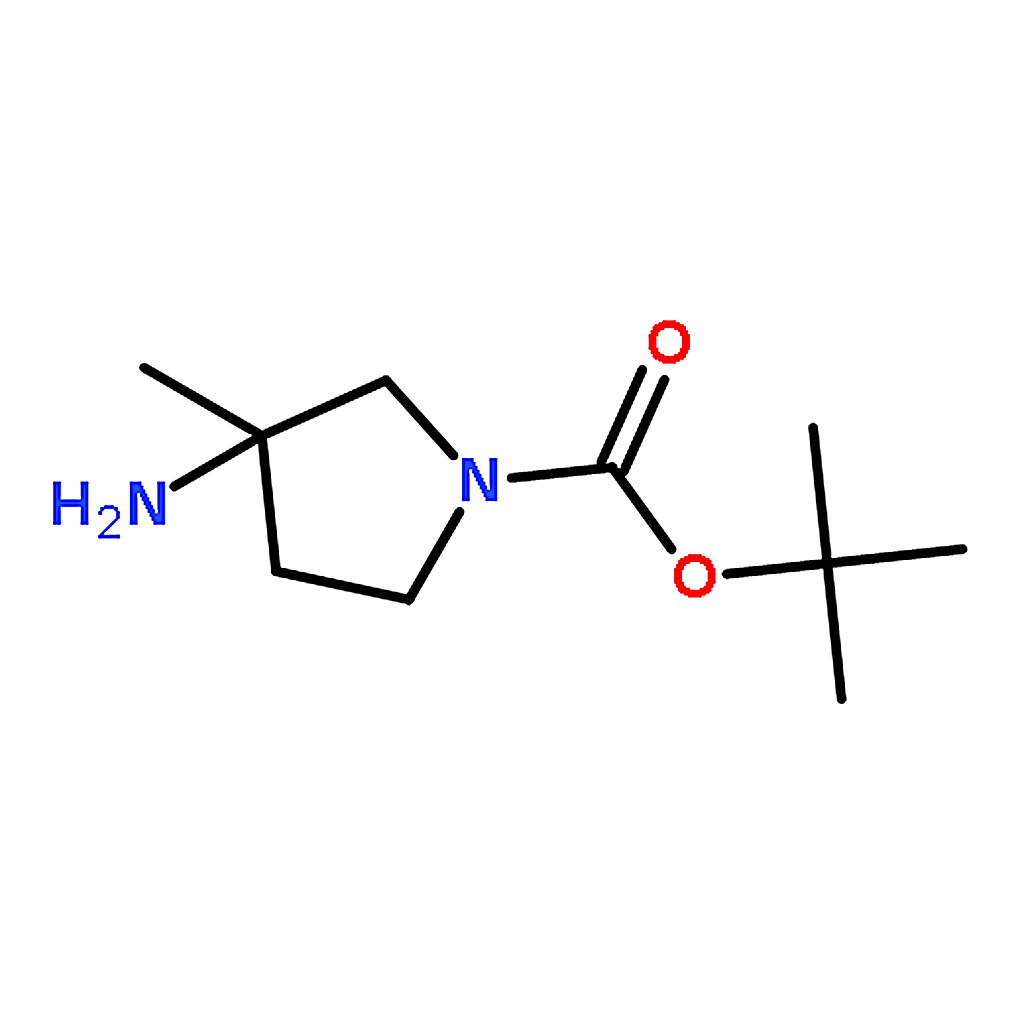 RHAWN tert-Butyl 3-amino-3-methylpyrrolidine-1-carboxylate