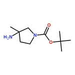 RHAWN tert-Butyl 3-amino-3-methylpyrrolidine-1-carboxylate