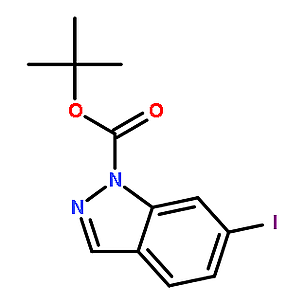 RHAWN tert-Butyl 6-iodo-1H-indazole-1-carboxylate