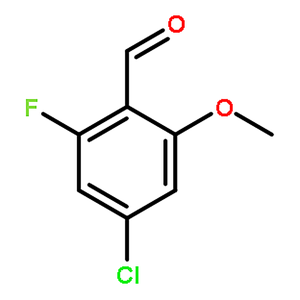 RHAWN 4-Chloro-2-fluoro-6-methoxybenzaldehyde