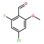 RHAWN 4-Chloro-2-fluoro-6-methoxybenzaldehyde