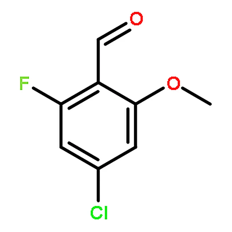 RHAWN 4-Chloro-2-fluoro-6-methoxybenzaldehyde