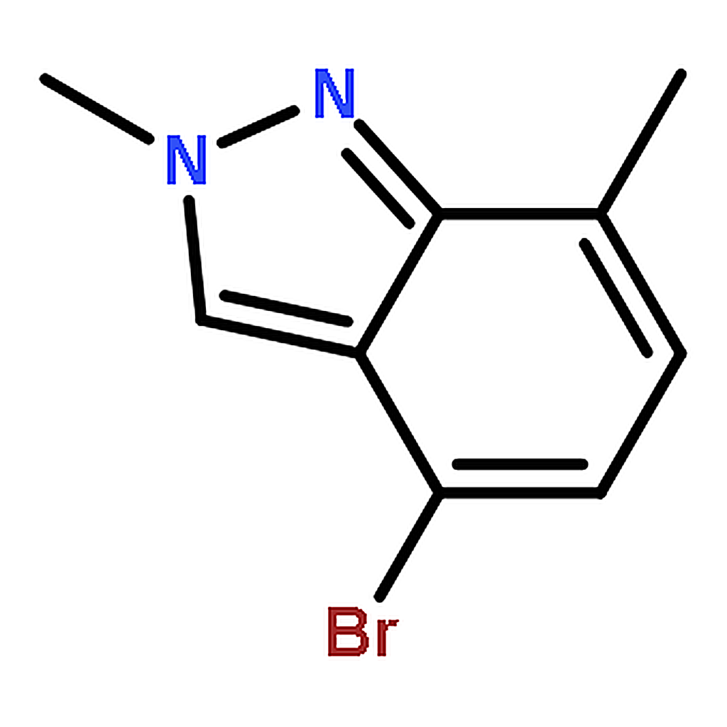 RHAWN 4-Bromo-2,7-dimethyl-2H-indazole