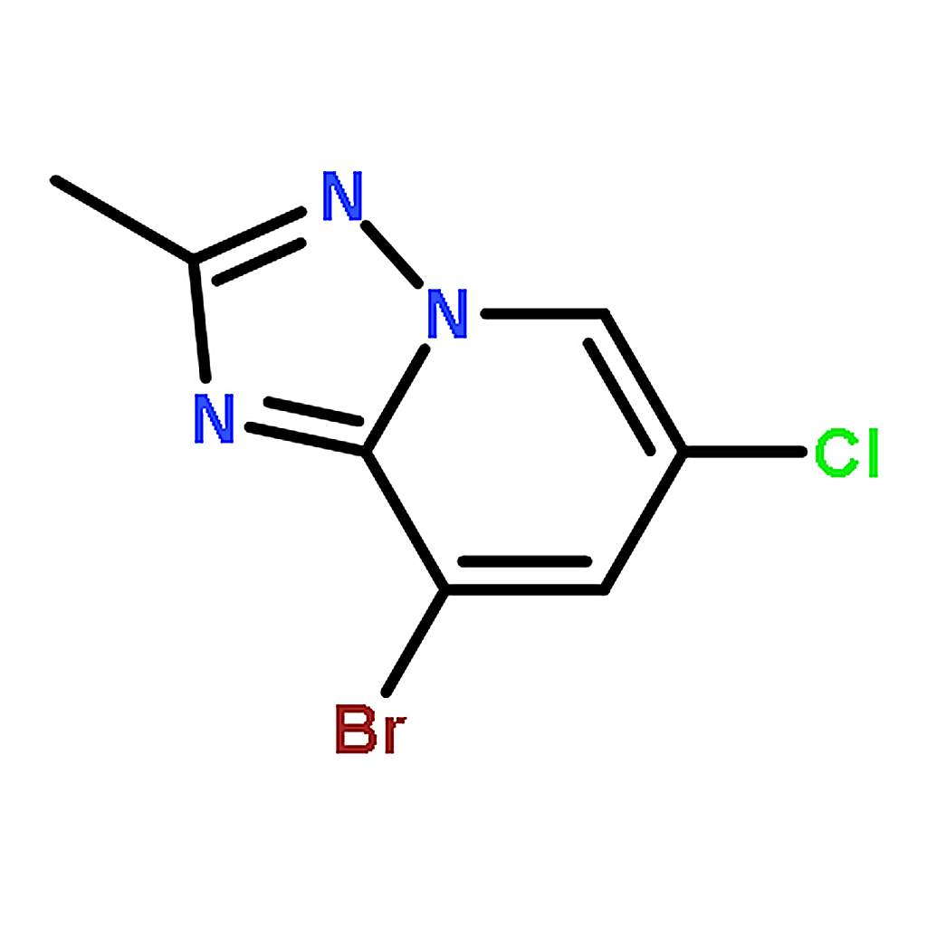RHAWN 8-Bromo-6-chloro-2-methyl-[1,2,4]triazolo[1,5-a]pyridine