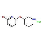 RHAWN 2-Bromo-6-(3-piperidinyloxy)pyridinehydrochloride