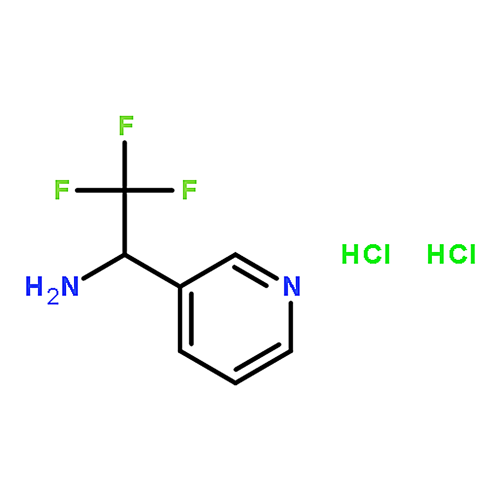 RHAWN 2,2,2-Trifluoro-1-(pyridin-3-yl)ethanamine dihydrochloride