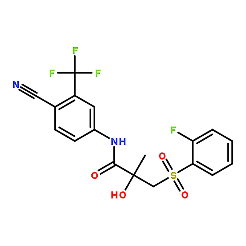 RHAWN N-(4-Cyano-3-(trifluoromethyl)phenyl)-3-((2-fluorophenyl)sulfonyl)-2-hydroxy-2-methylpropana