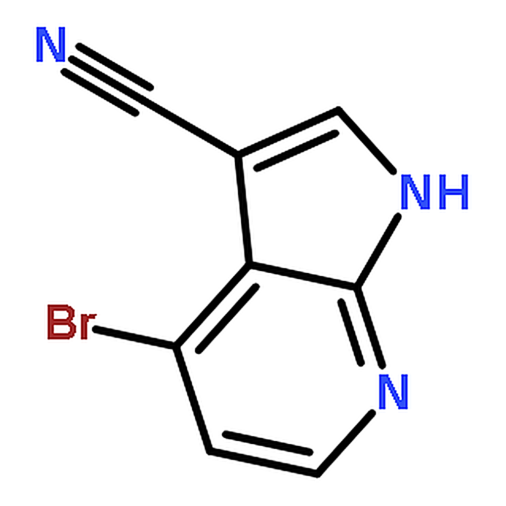 RHAWN 4-Bromo-1H-pyrrolo[2，3-b]pyridine-3-carbonitrile