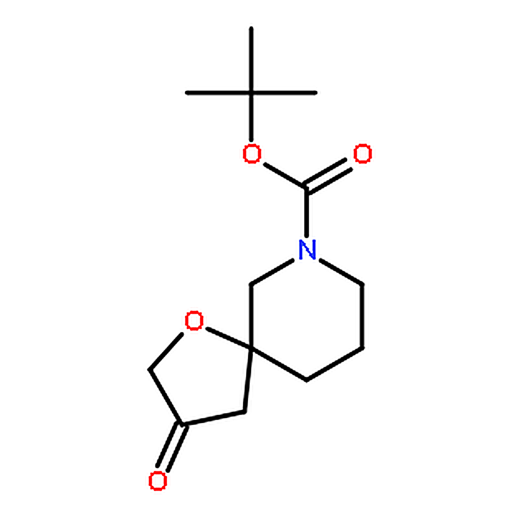 RHAWN tert-butyl 3-oxo-1-oxa-7-azaspiro[4.5]decane-7-carboxylate