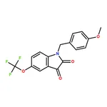 RHAWN 1-(4-Methoxybenzyl)-5-(trifluoromethoxy)indoline-2,3-dione