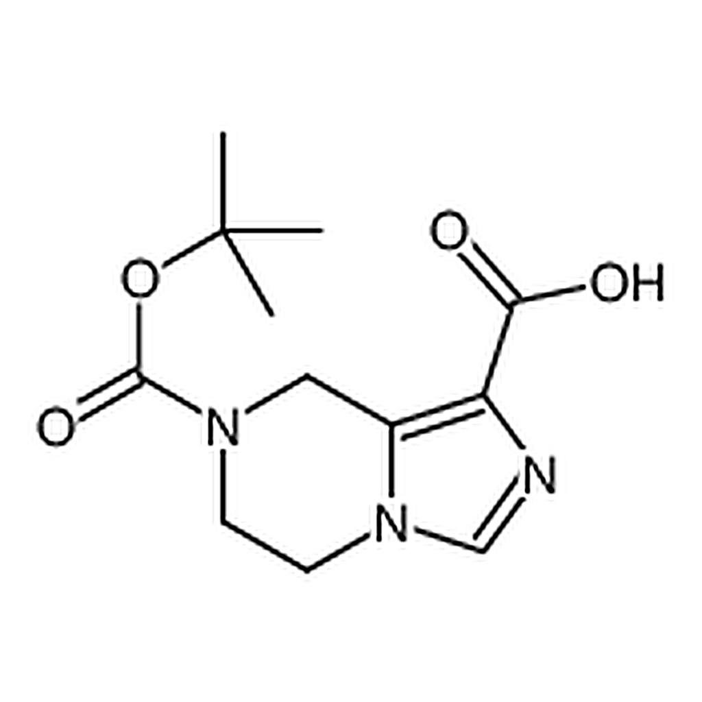 RHAWN 7-(tert-Butoxycarbonyl)- 5,6,7,8-tetrahydroimidazo-[1,5-a]pyrazine-1-carboxylic acid