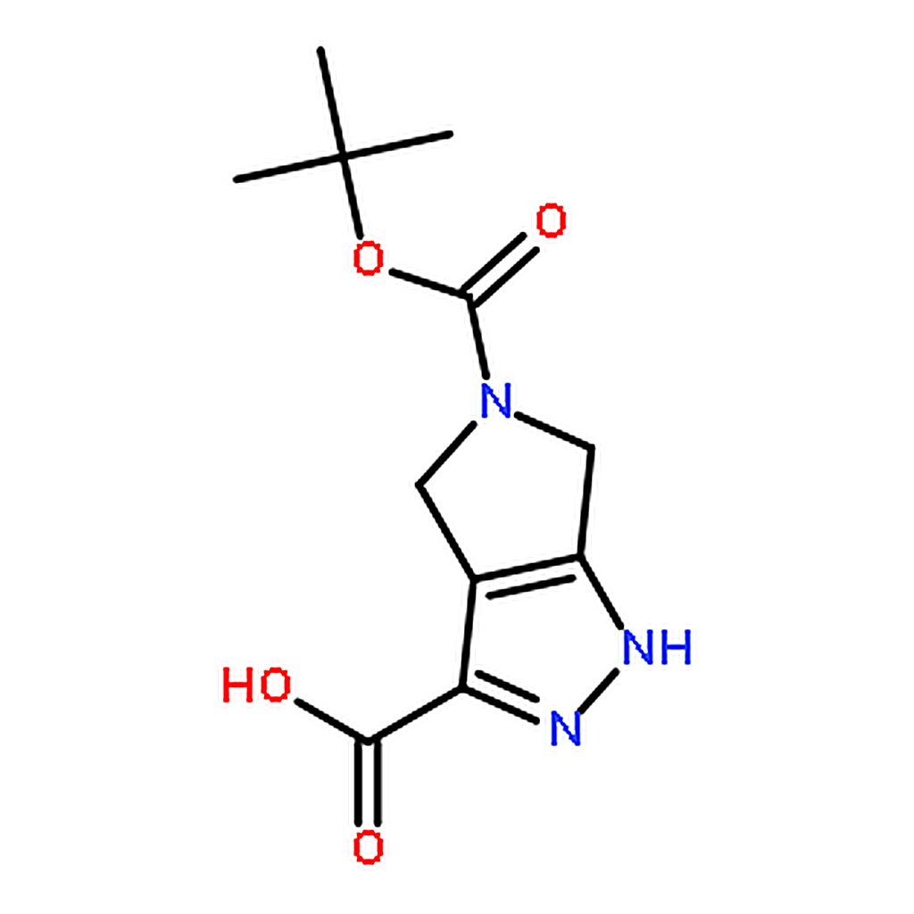 RHAWN 5-(tert-butoxycarbonyl)-1，4，5，6-tetrahydropyrrolo[3，4-c]pyrazole-3-carboxylic acid