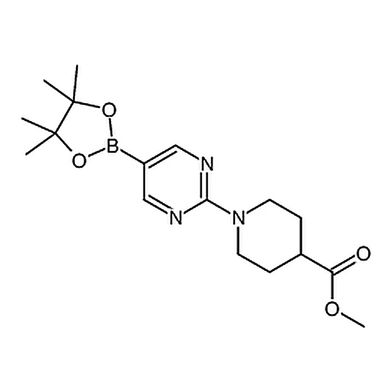 RHAWN Methyl 1-(5-(4,4,5,5-tetramethyl-1,3,2-dioxaborolan-2-yl)pyrimidin-2-yl)piperidine-4-carboxy