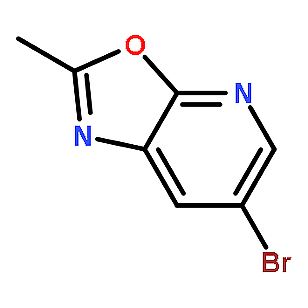 RHAWN 6-Bromo-2-methyloxazolo[5,4-b]pyridine