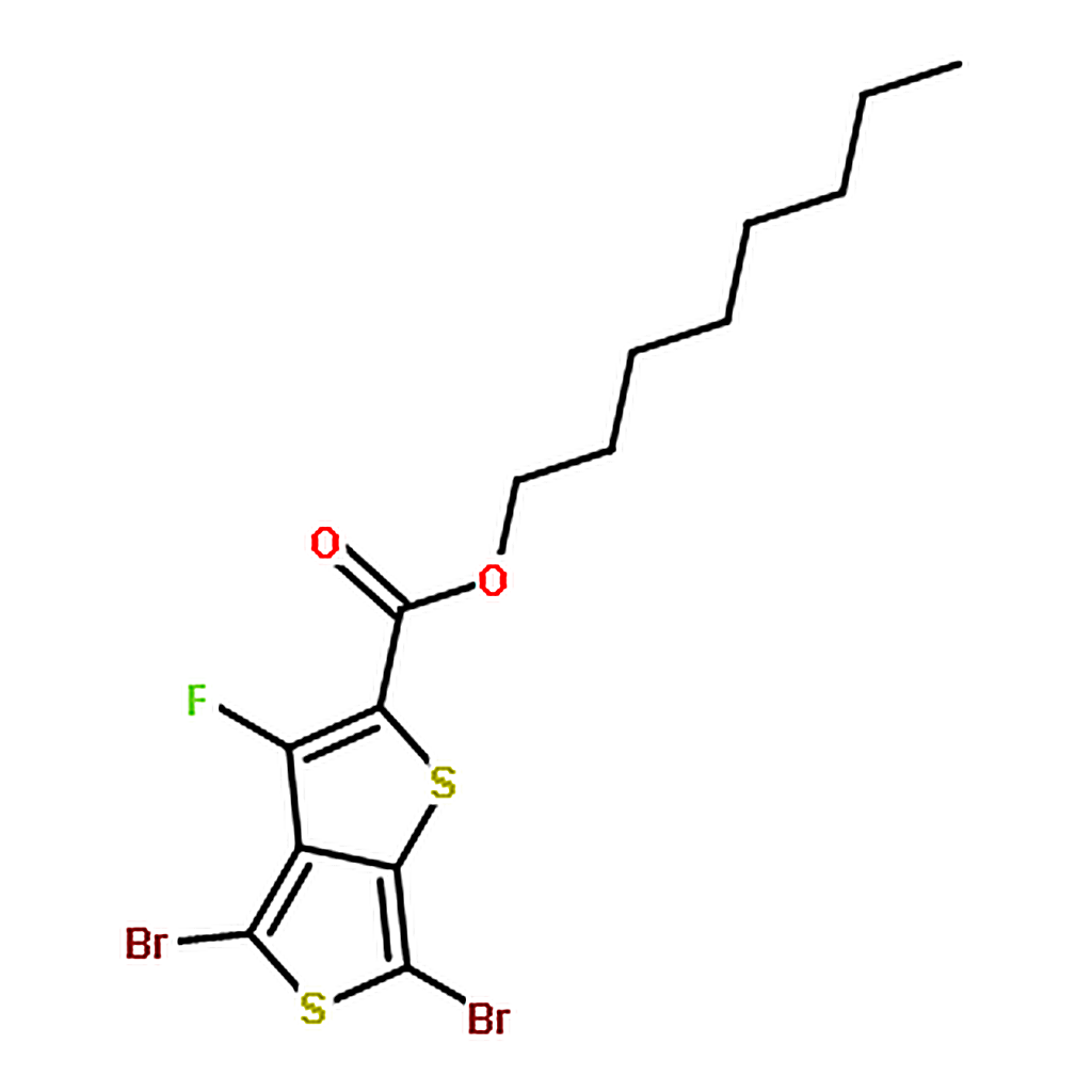 RHAWN n-Octyl 4，6-Dibromo-3-fluorothieno[3，4-b]thiophene-2-carboxylate