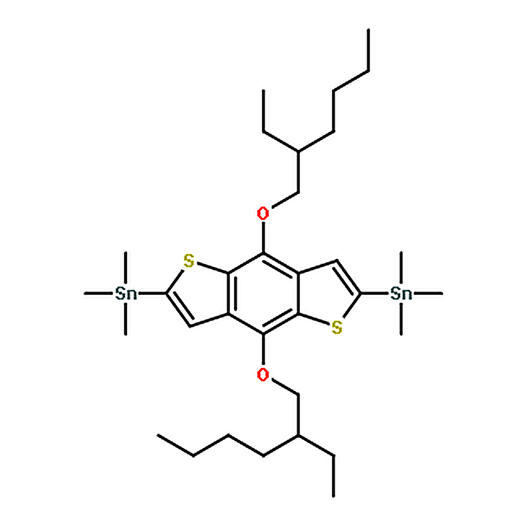 RHAWN 4，8-Bis[(2-ethylhexyl)oxy]-2，6-bis(trimethylstannyl)benzo[1，2-b:4，5-b']dithiophene