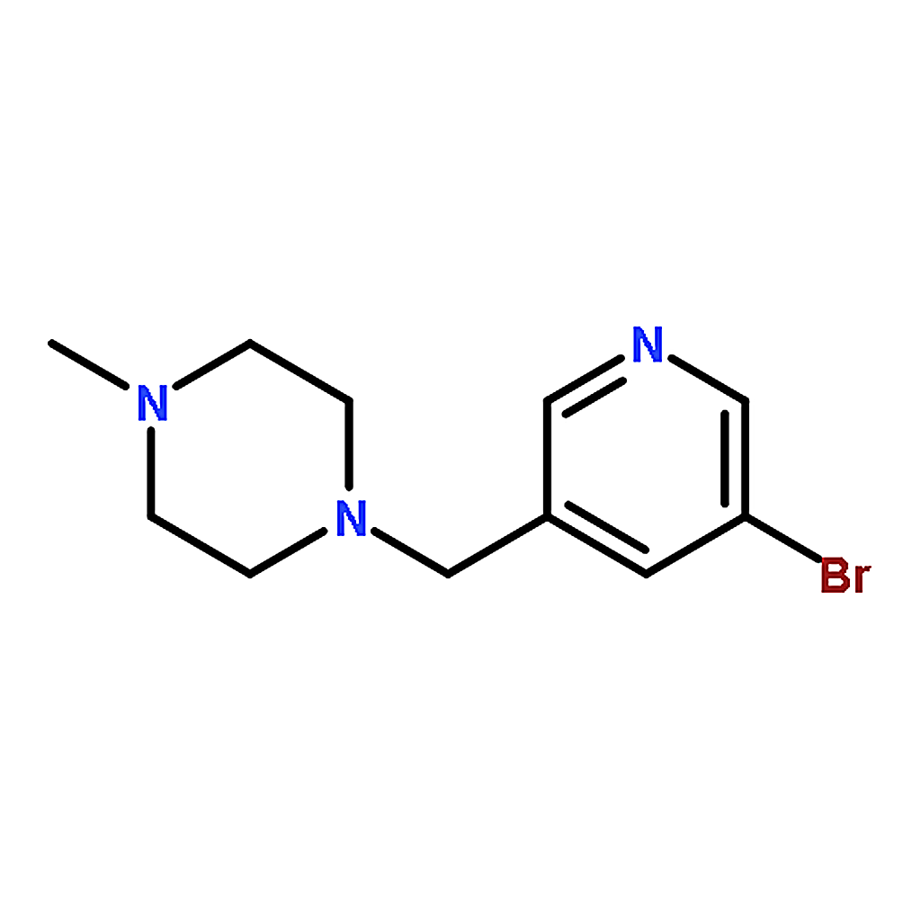 RHAWN 1-((5-Bromopyridin-3-yl)methyl)-4-methylpiperazine